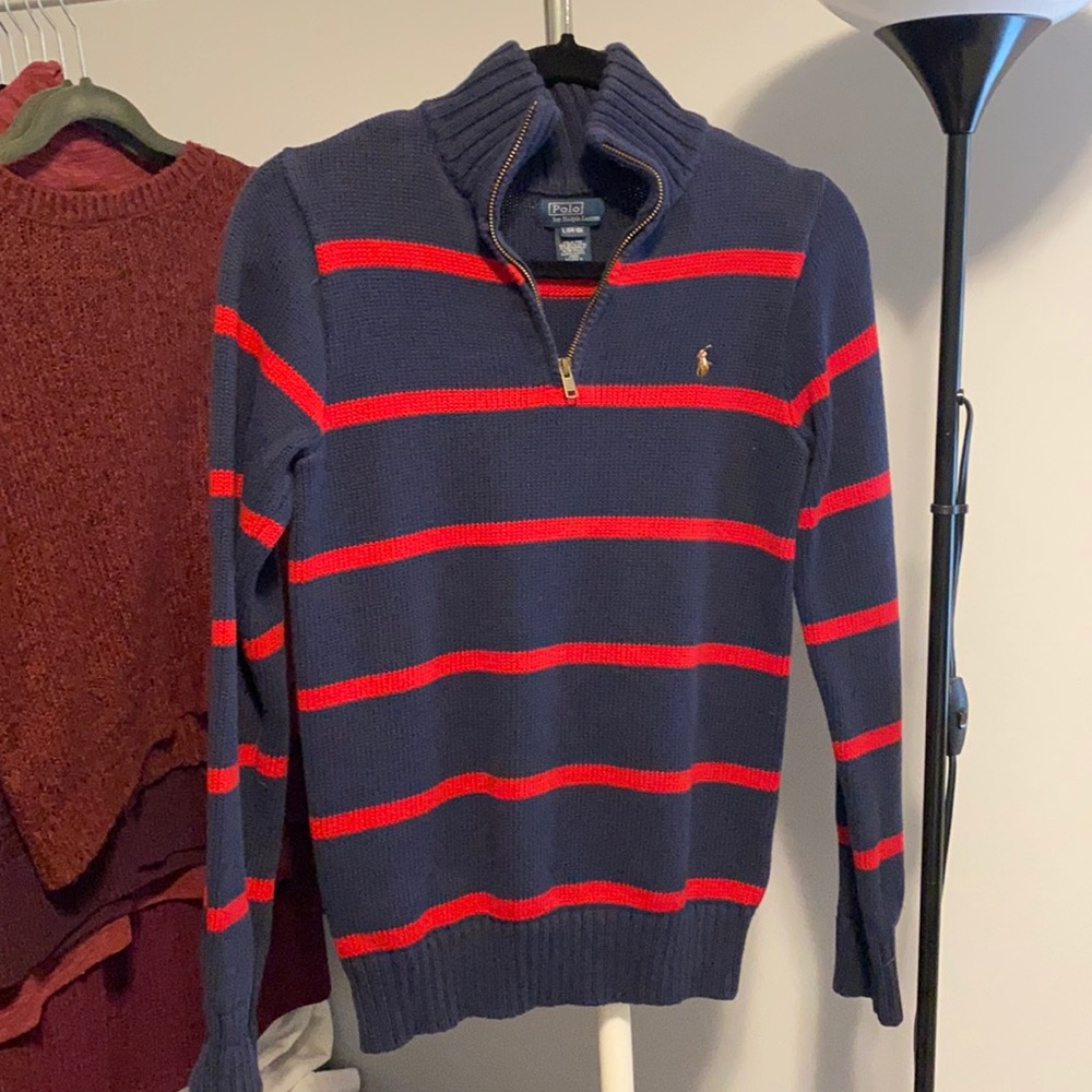 Ralph Lauren POLO Quarter Zip Sweater